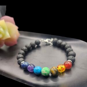 7 Chakra Beaded Bracelet
